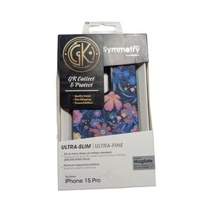 N6-N OtterBox Symmetry+ MagSafe Case For Apple iPhone 15 Pro - Fairy Fauna